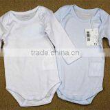 2017 New Design Baby Rompers Plain 100% Cotton thumbnail-2