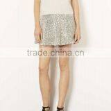 OEM/Wholesale High Quality Cotton/spandex Printing Women Cotton Printed Skirt thumbnail-1