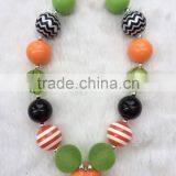 2014 New Halloween Bubblegum Necklace Chunky Necklace Pumpkin thumbnail-2