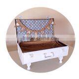 Cards White Heart Shabby Vintage Hessian Burlap Wedding Photo Prop Bunting Only thumbnail-1