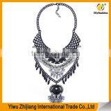 Unique Fashion Design Beautiful Lotus Flower Pendant Necklace Sliver Plated thumbnail-4