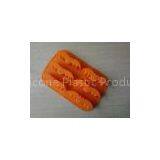 LFGB 6 Cup Bat Halloween Flexible Silicone Baking Moulds For Bread and Egg Tart thumbnail-1