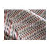 Soft Handfeel Cotton Nylon Fabric Spandex, Twilled Weave Stripe Cloth Material