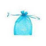 Organza Drawstring Gift Pouch Polyester Fabric Organza Sheer Bags thumbnail-1