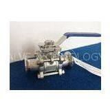 CF8M / CF8 / WCB High Performance Industrial Ball Valves With ISO5211 Mounting Pad thumbnail-1