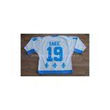 Quebec Nordiques #19 Joe Sakic CCM White NHL Jersey