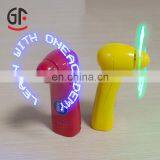 Promotional Items Fancy Gift 11 Led Lights Hand Fan With Message thumbnail-2