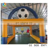 2016 beautiful inflatable football goal/high quality inflatable games/outdoor inflatable football goal shooting game