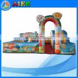 Inflatable Play Park Children Playland With Ball Pool
