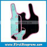 Blue And Pink Apple Beachfront Neoprene Baby Swim Wraps thumbnail-2