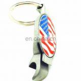 Factory Direct Price Custom Logo AMERICA BOTTLE OPENER & KEY CHAIN 2 in 1 thumbnail-2