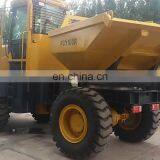 Mini wheels dumper hydraulic crawler mounted dumper truck