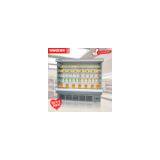 Yakq 3-meter Commercial Vertical Freezer, Fruit, Vegetable, Milk, Beverage, Air-cooled Air Curtain Display Freezer Fruit Fresh-keeping Cabinet thumbnail-3