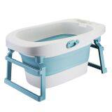 Good Quality Bathtub Plastic Portable Baby Kids Bathtub With Seat thumbnail-1