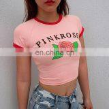 Close Out Summer Printed Women's Crop Top t Shirt thumbnail-6