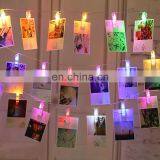 IP65 Photo Clip String Lights Battery Powered Led Fairy Light Party Bedroom DIY Clothespin Shapes thumbnail-4