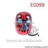 Wholesale Top Quantity Acrylic Pink Glass Round Beads EC096 (DIY) thumbnail-4