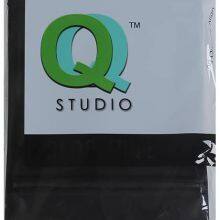 100 Matte Double Color Vertical QuickQlick Repeatable Seal Bags (12 X18 cm X7.1 (4.7 Inches), Black) thumbnail-3