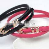 kids Fashion PU waist belt for dressing