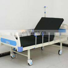 Good Quality 2 Crank Manual Hospital Bed 2 Functions ICU Hospital Bed thumbnail-4