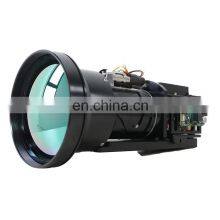 23 - 450 мм F4 непрерывный зум MWIR LEO детектор ночного видения инфракрасной тепловой камеры системы