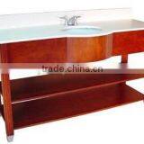 High Quality China Wood Vanity Cabinet Supplier thumbnail-5