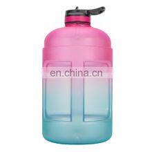 2021 Wholesale Manufacturing Direct Selling One Gallon Tritan Motivational Water Bottle thumbnail-4