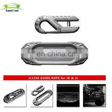 Silver Stainless Steel Car Winch 4x4 Roller Fairlead Car Parts JL1236 thumbnail-2