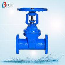 DIN F5 soft seal non-rising stem gate valve