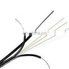 Shenzhen Hanxin Factory Anatel Certificate FTTH Drop Flat Cable 1/2/4 Core G657A G652D Fiber Optical Wire Cable thumbnail-1