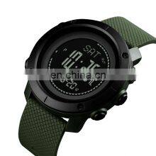 SKMEI 1418 ABS Stainless Steel Case Fast Track Sports Watches Functional Digital Hand Watch Alarm