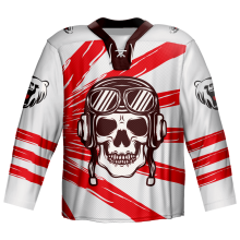 100% polyester ice hockey jersey with cool design from Vimost Sports