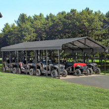 China Easy Installation Prefabricated Stainless Steel Structure Garage Building thumbnail-3