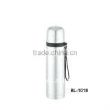 Double Wall Stainless Steel Vacuum Bottle With Sling 350ml