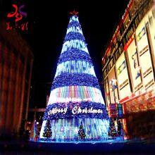 Custom Commercial 5m 6m 7m 10m 15m 20m Large Outdoor Giant Christmas Tree With Light for Shopping Mall Hotel thumbnail-3