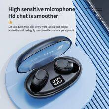 Tws Wireless Earbuds Outdoor Sport Digital Display Noise Reduction Game Headphones Waterproof Earphones thumbnail-3