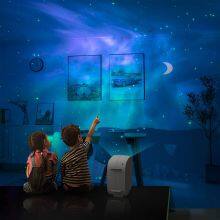 3 in 1 LED Starry Sky Projector Night Light Projector Ocean Wave Music Laser Starry Sky Projector thumbnail-5