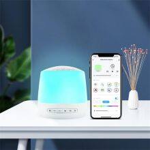 TUYA APP 34 Sounds Smart White Noise Sound Machine for Baby Sleeping With Adjustable Night Light Supporting Google/Alexa thumbnail-2