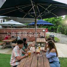 Outdoor Umbrella With USB Charging Four Fans Sunshade Umbrella Manufacturers in Summer. thumbnail-3