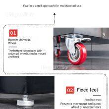 Étagère pour matériel mobile sûr et conçu pour un usage à long terme, offrant un stockage polyvalent pour les amateurs de bricolage et les ateliers industriels thumbnail-3