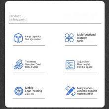 Customizible Professional Mobile Tool Cart With High Storage Capacity | Perfect for Mechanics and Technicians Serving US thumbnail-5