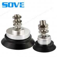 ZPT-32~125HN/S-B01-A14 Series Silicone/Rubber Vacuum Cup SMC Brand Perfect Alternative Product Single Layer Universal Swivel Suction Cup thumbnail-3