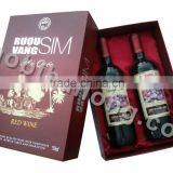 Luxury Wine Gift Carton Box / Vietnamese Sim Wine thumbnail-1