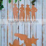 Garden Decoration_Metal Outdoor Scenic Chime_Cowboys thumbnail-1