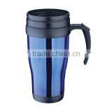 Travel mugs with lid and PP inner