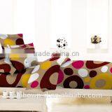 2014new Fashion Design Cotton Fabric Plain King Size Wholesale Bedding Set/printed Bed Sheet thumbnail-2