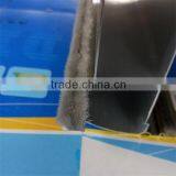 Dust-proof Door Mohair Weather Strip With Fin thumbnail-1