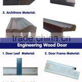 Entrance Wood Door Used Exterior French Door for Sale Quality Choice thumbnail-5