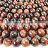 Factory Price Polish Natural Stone Beads Red Tiger Eye Stone Loose Beads thumbnail-3