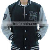 Baseball Cotton Fleece Varsity Jacket,custom Baseball Customized Fleece Varsity Jacket/bomber Streetwear Cotton Fleece Jacket thumbnail-3
